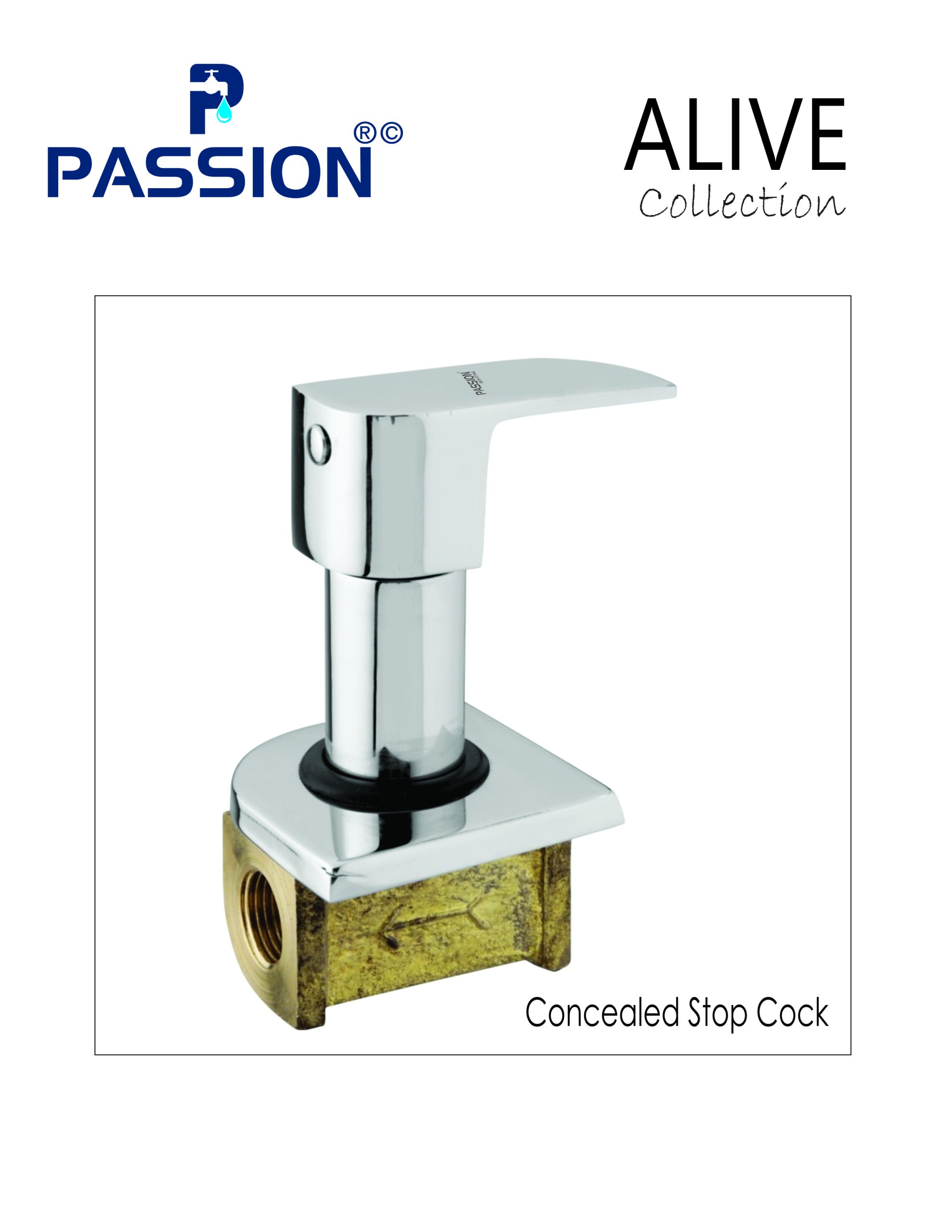 alive- concealed stop cock