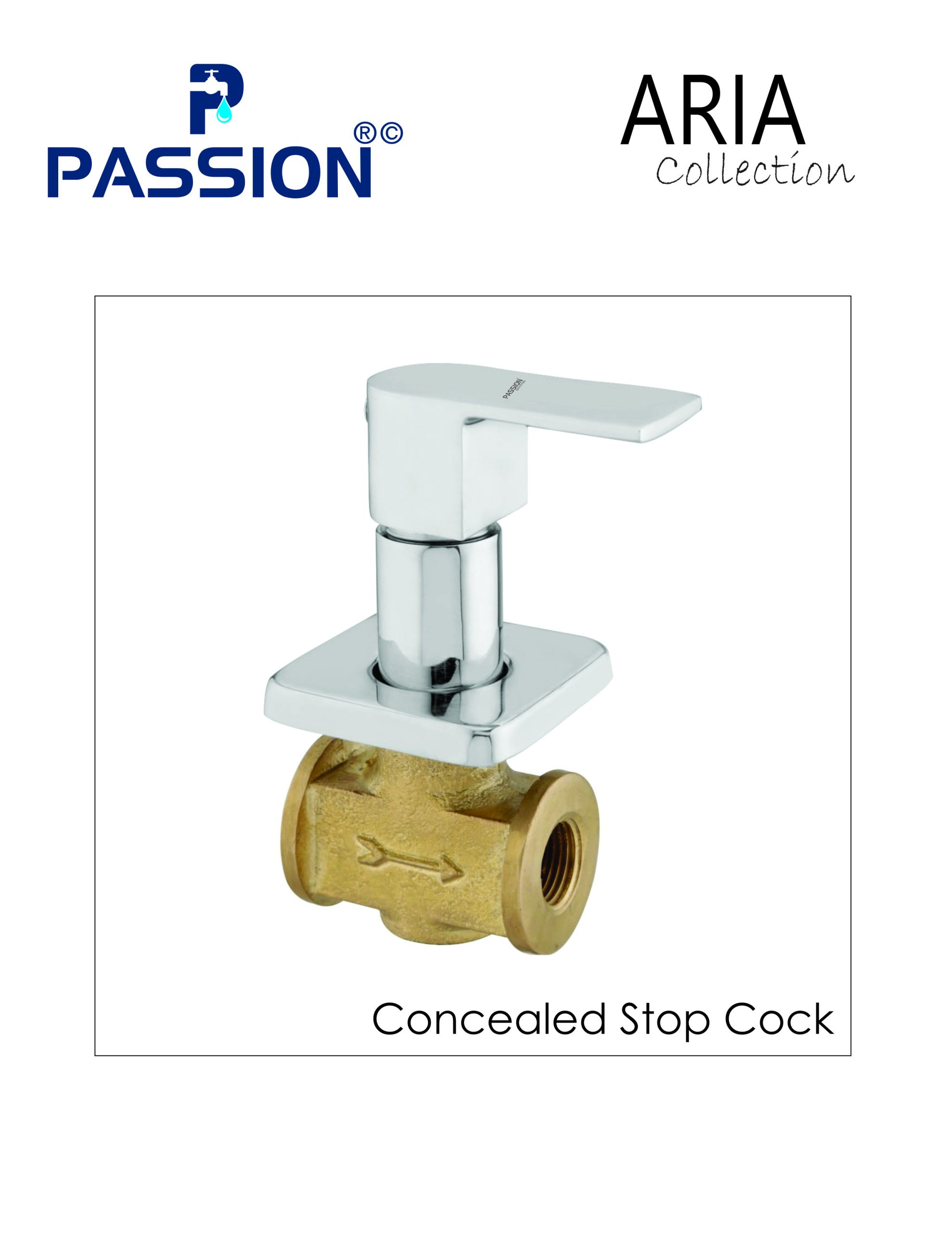 concealed stop cock