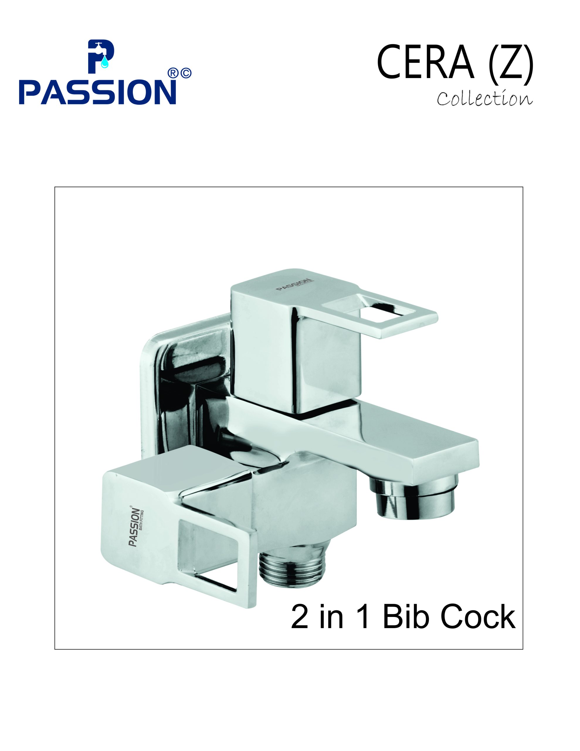 cera-z 2 in 1 bib cock
