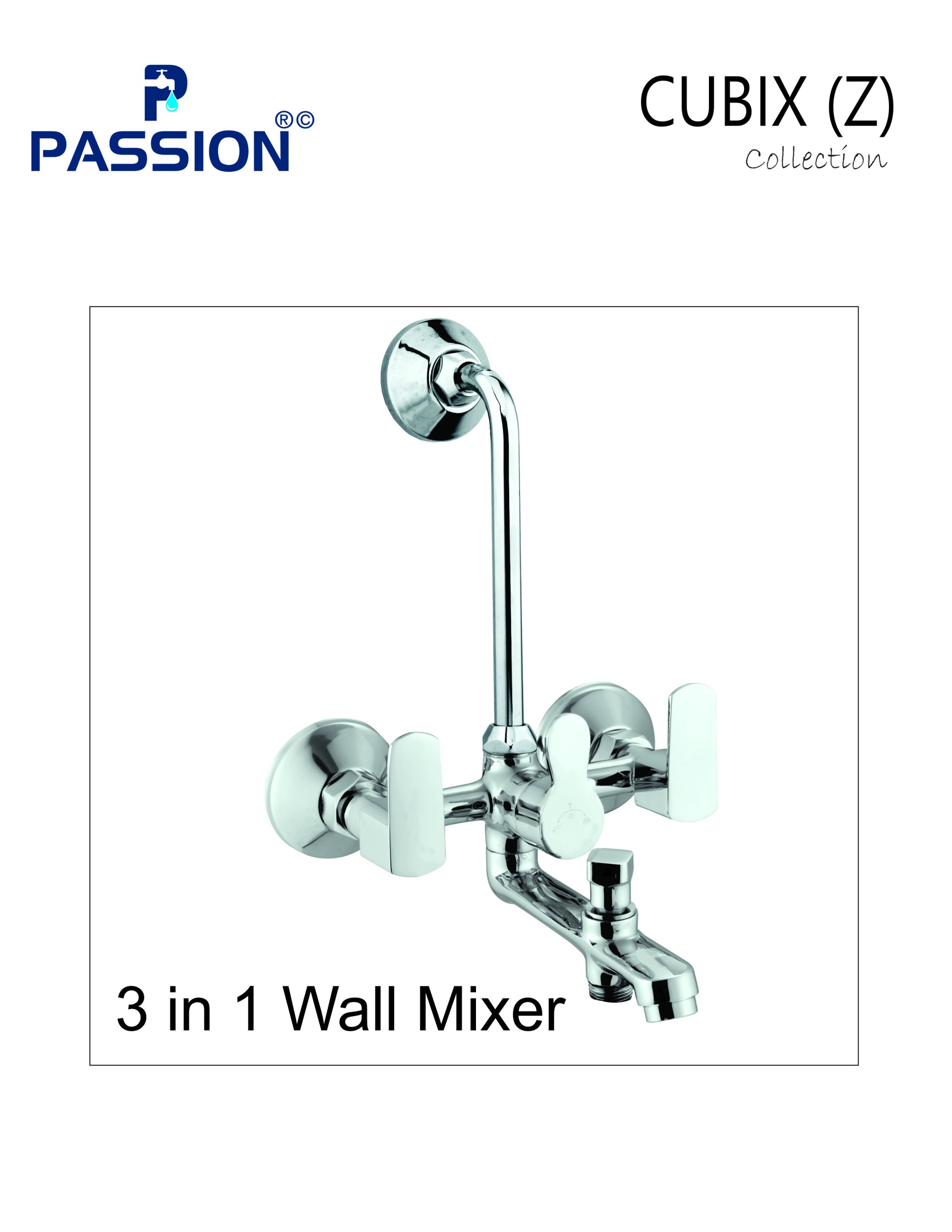 3 in 1 wall mixer