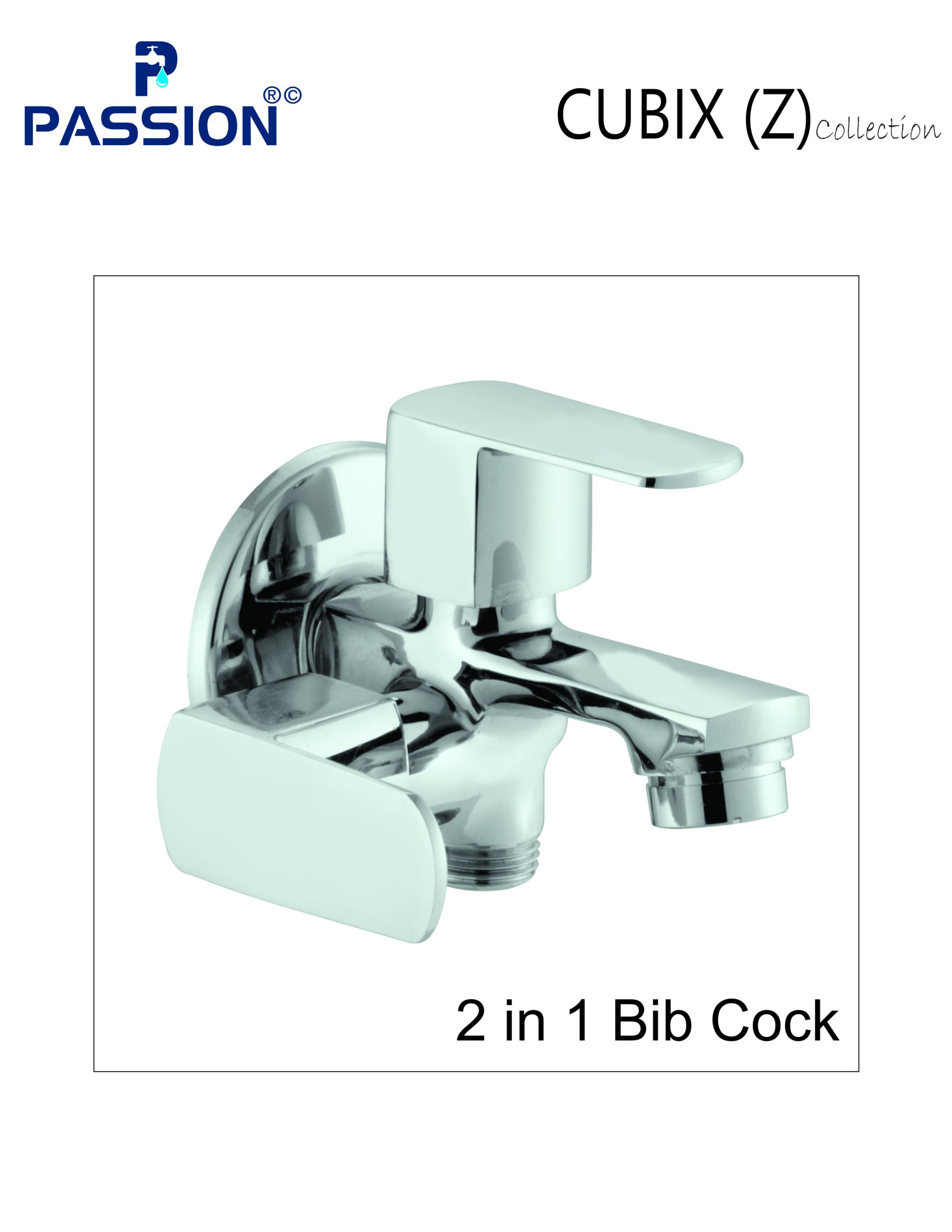 cubix-z-2 in 1 bib cock