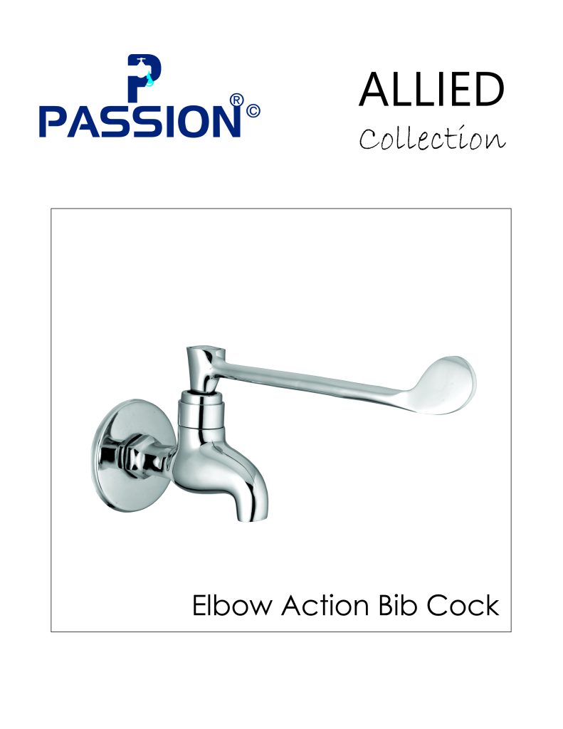 elbow action bib cock
