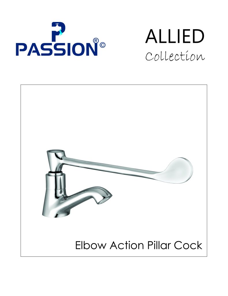 elbow action pillar cock