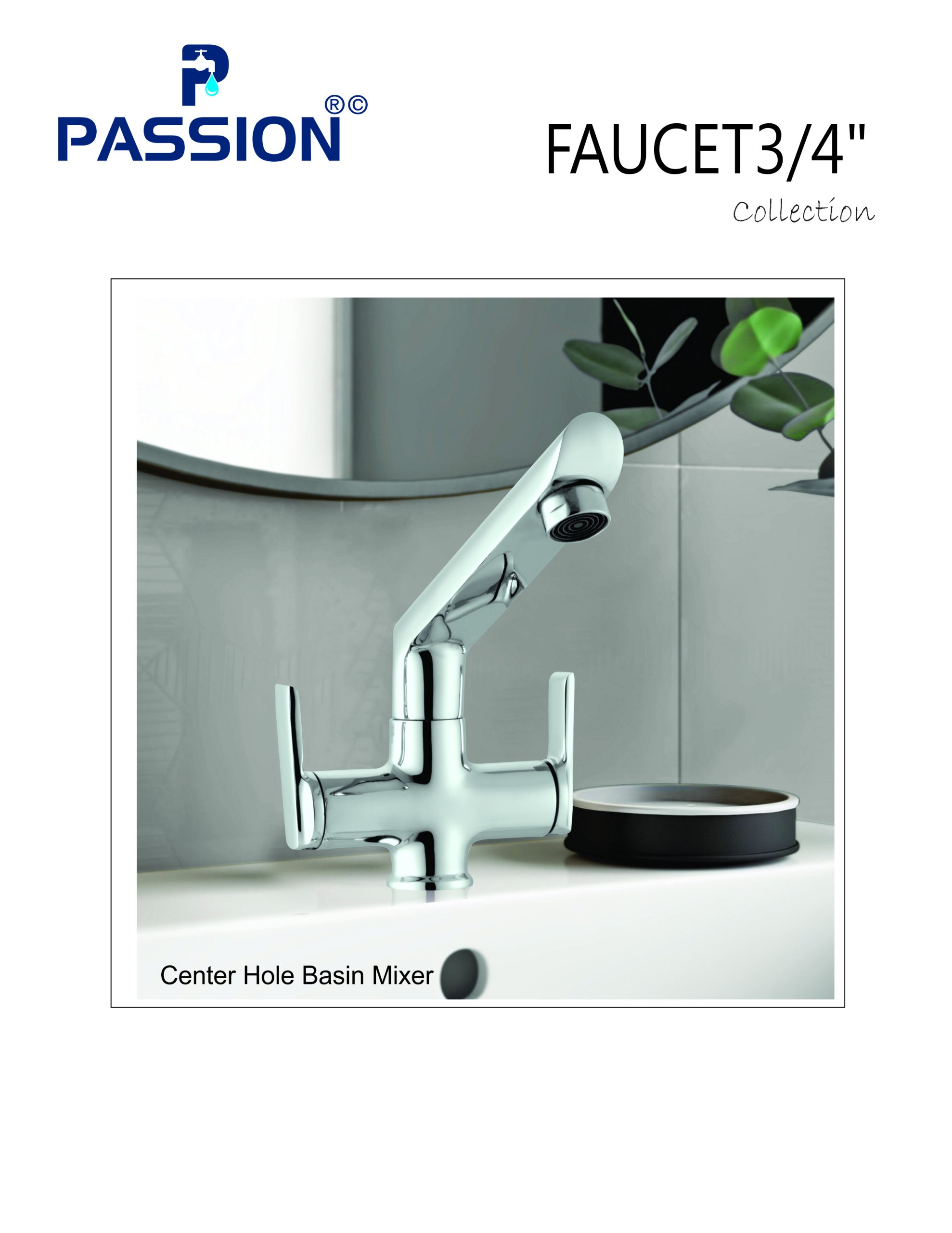 faucet 2 canter hole basin mixer