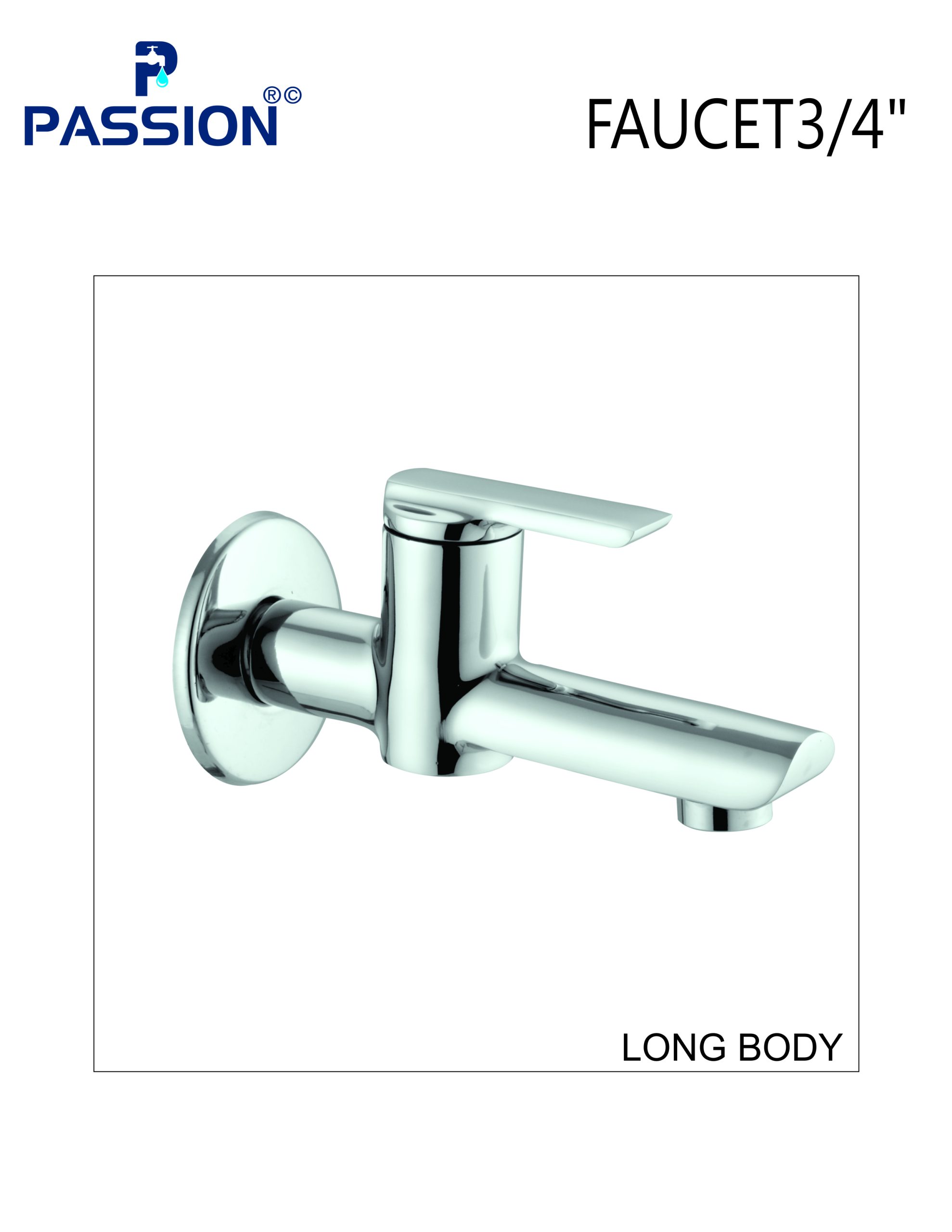 faucet long body