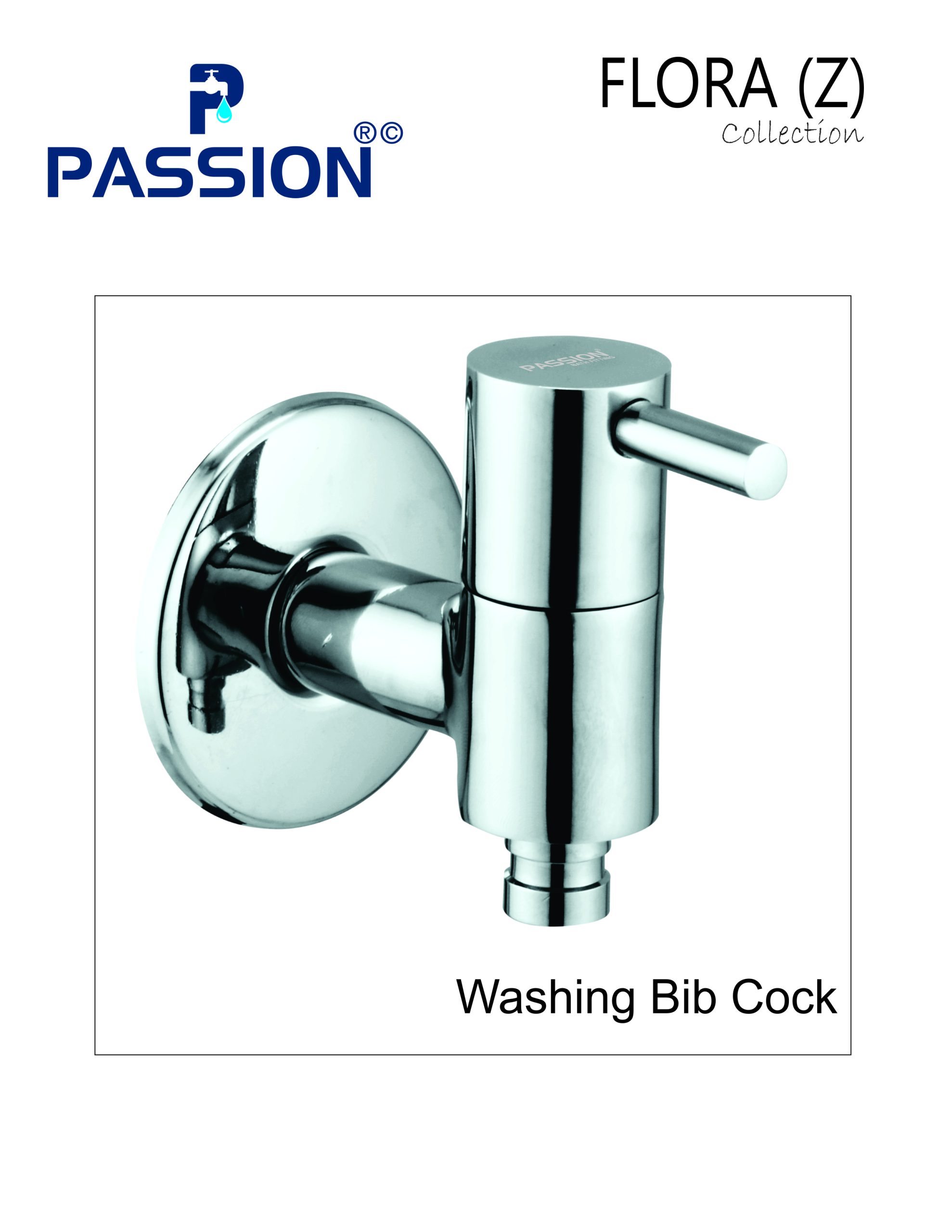 flora- washing bib cock