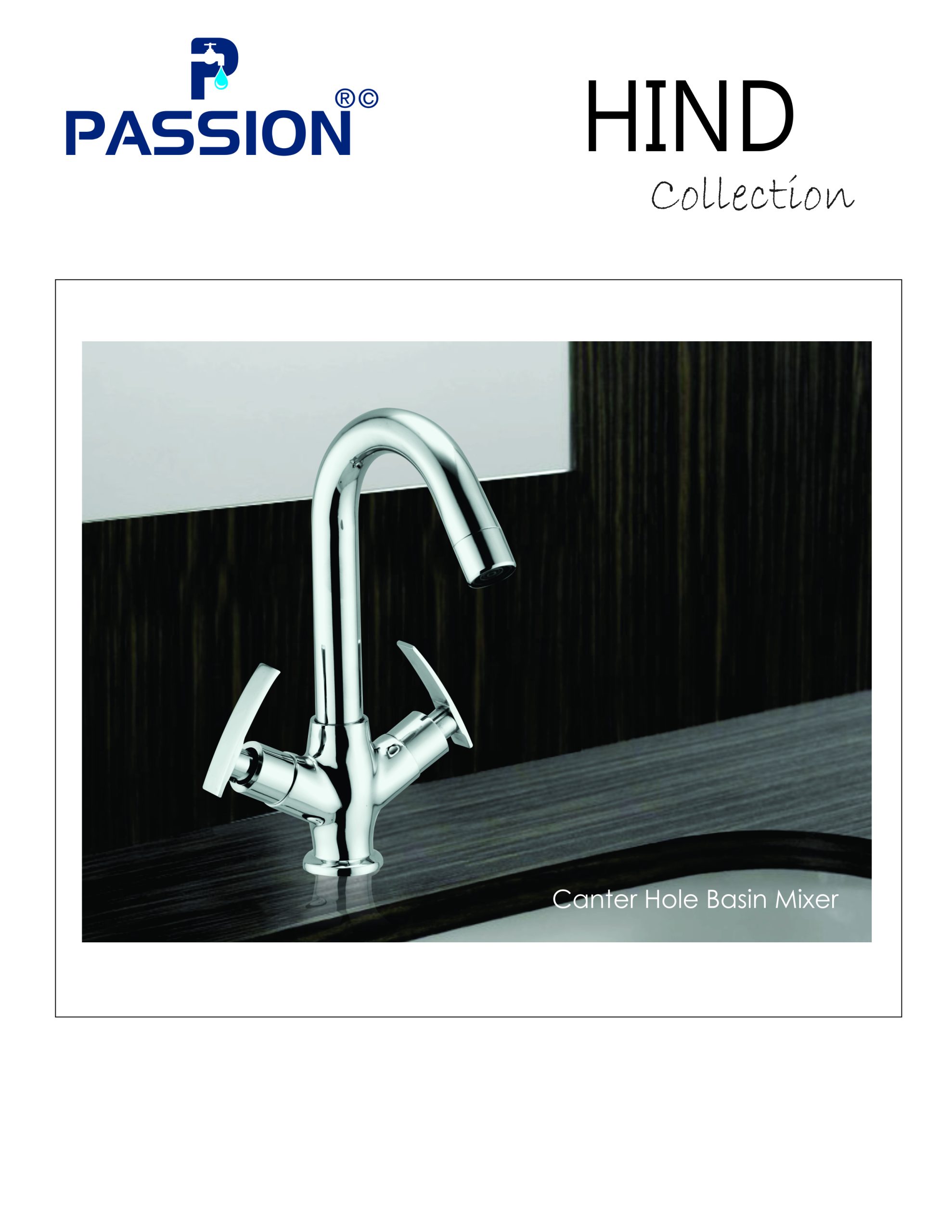 hind - centre hole basin mixer