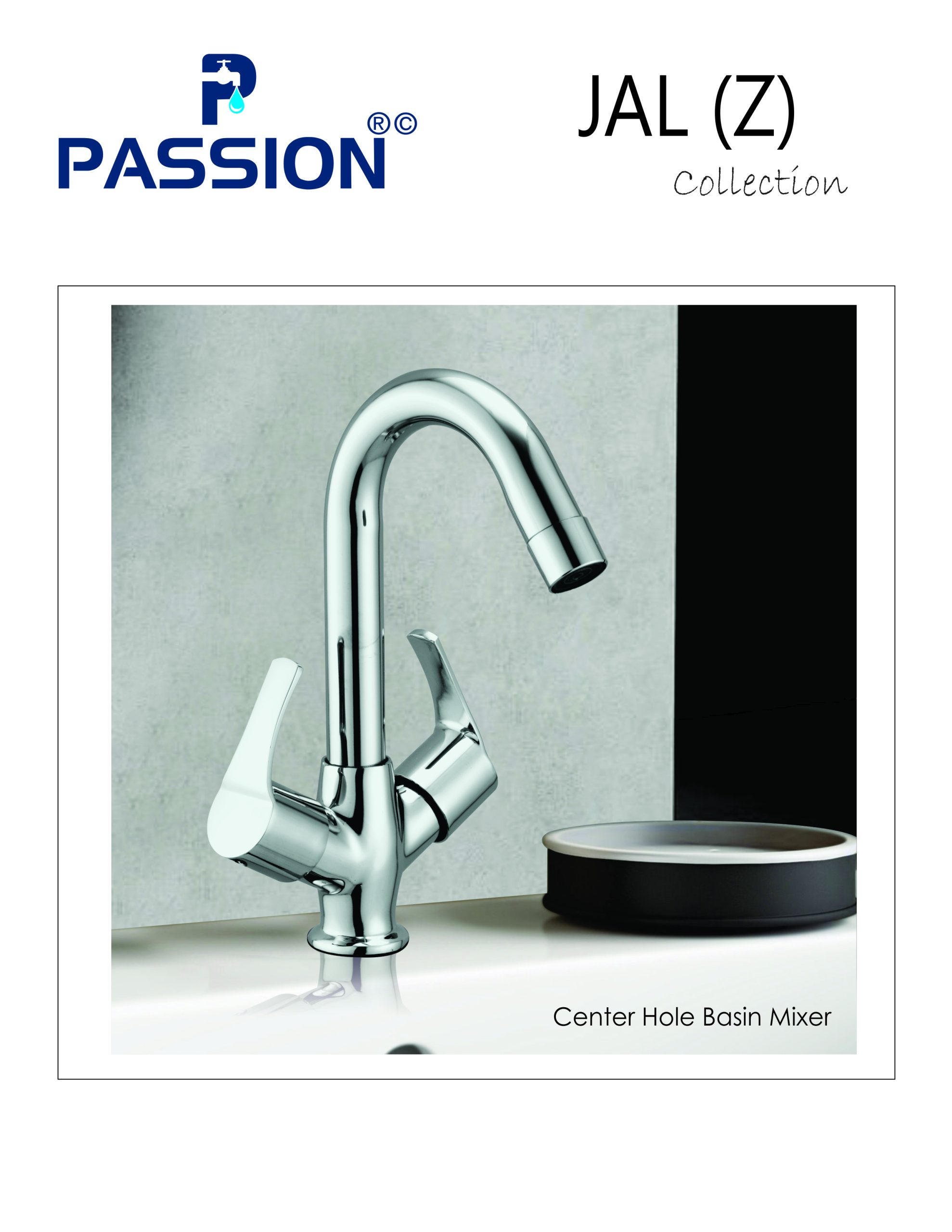 center hole basin mixer jal-z