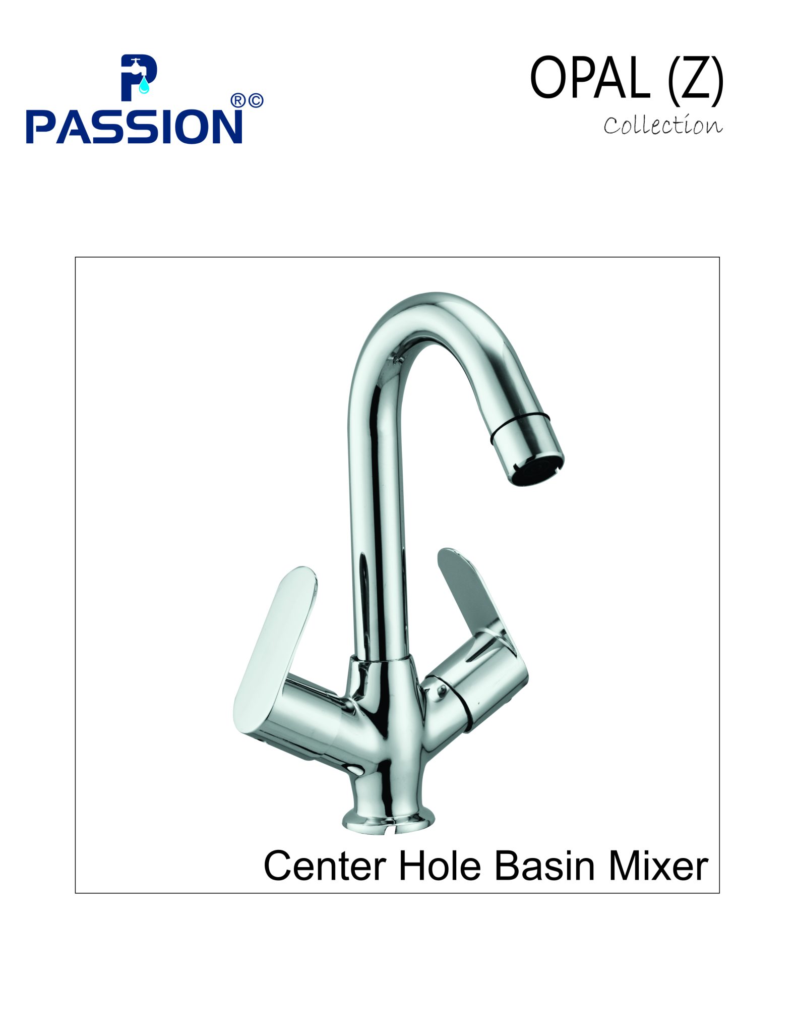 opal-z canter hole basin mixer z