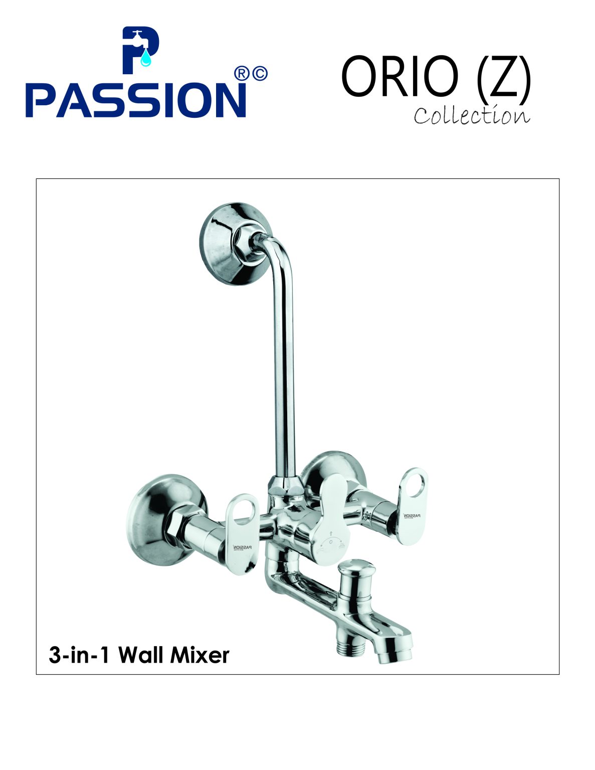 3 in 1 wall mixer