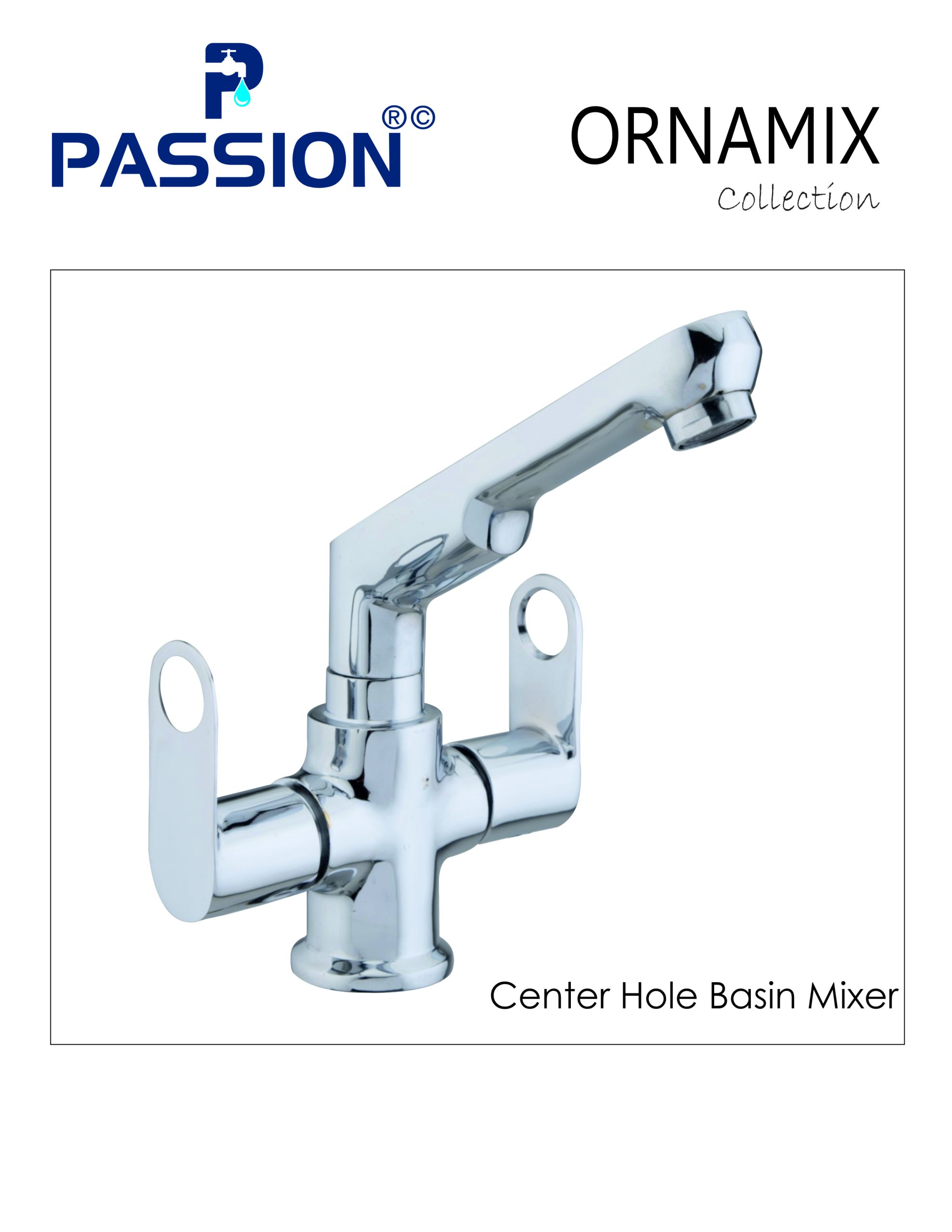 ornamix - single lever basin mixer