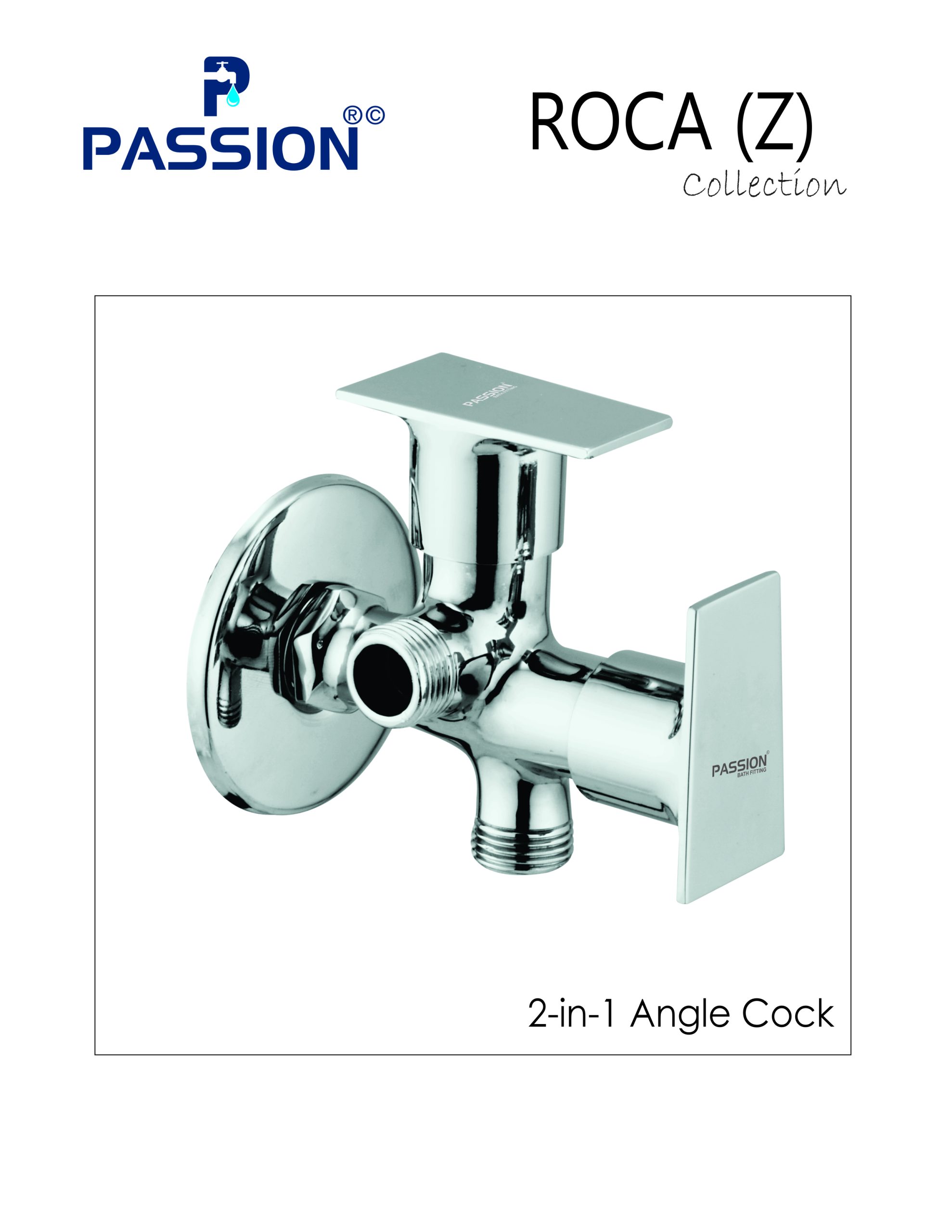 roca-z 2 in 1 angle cock