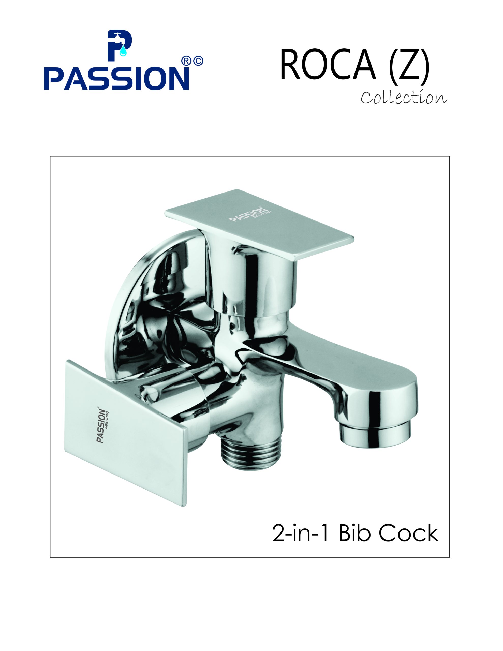 roca-z 2 in 1 bib cock