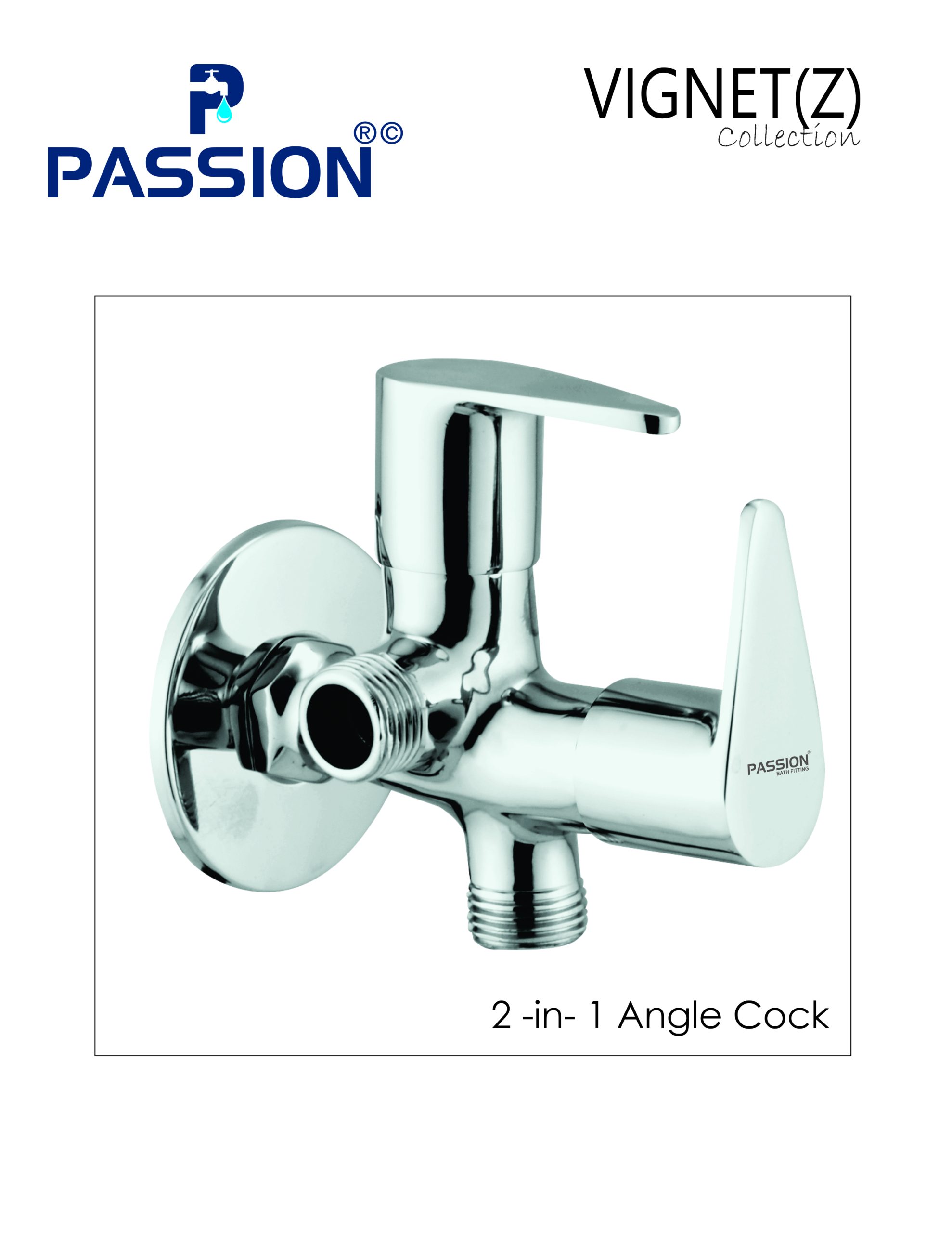 2 in 1 angle cock vignet-z