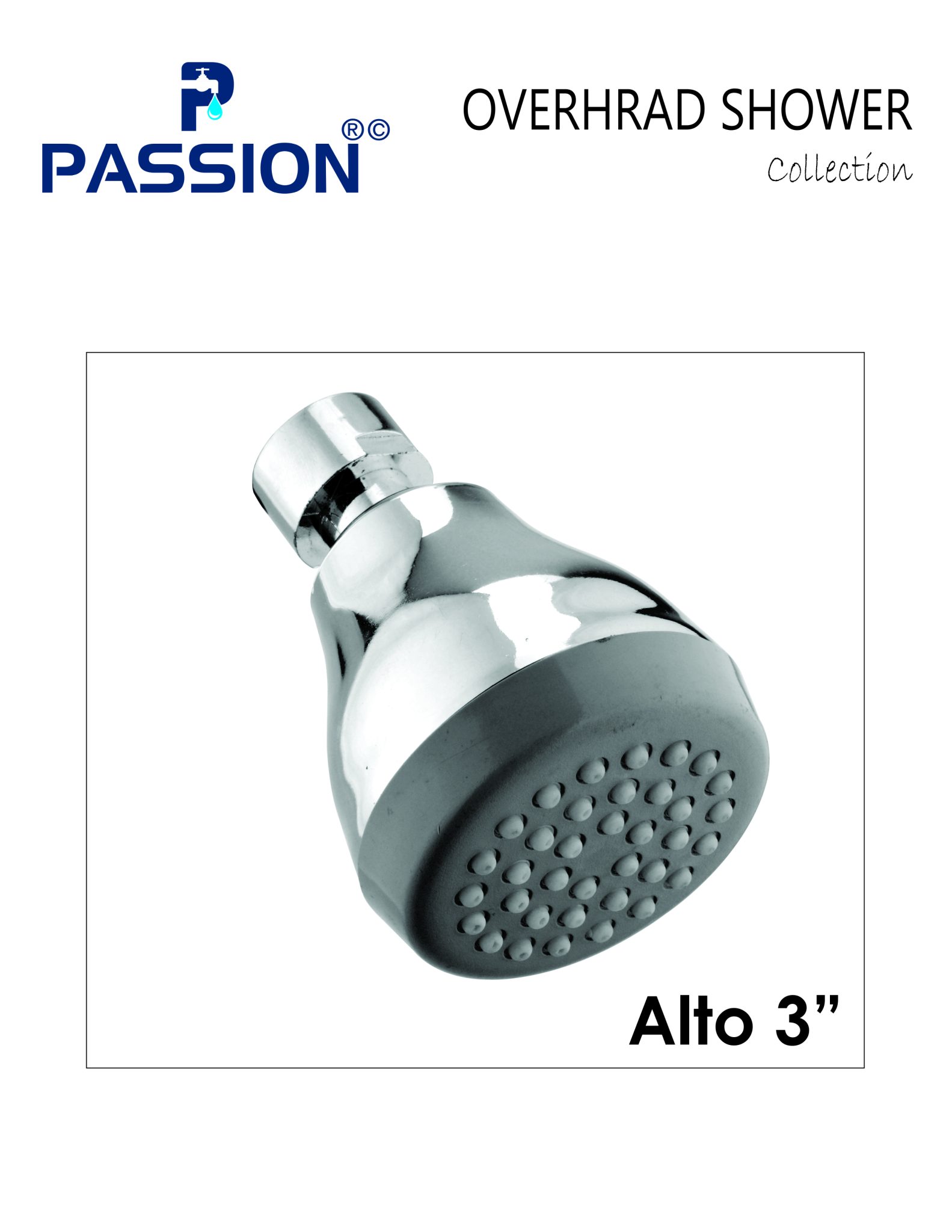 overhrad shower alto 3"