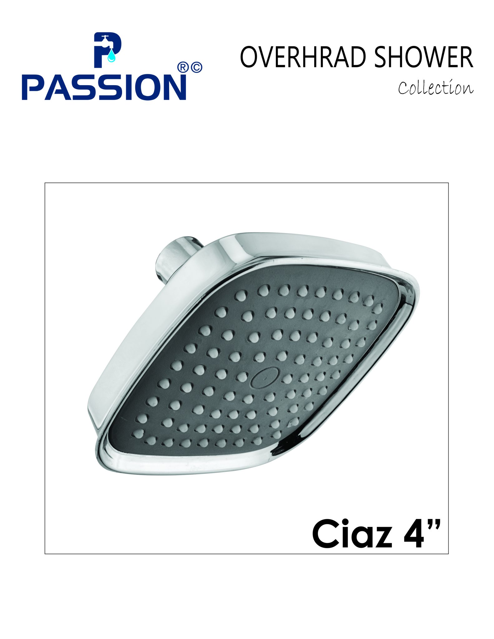 overhrad shower ciaz 4"