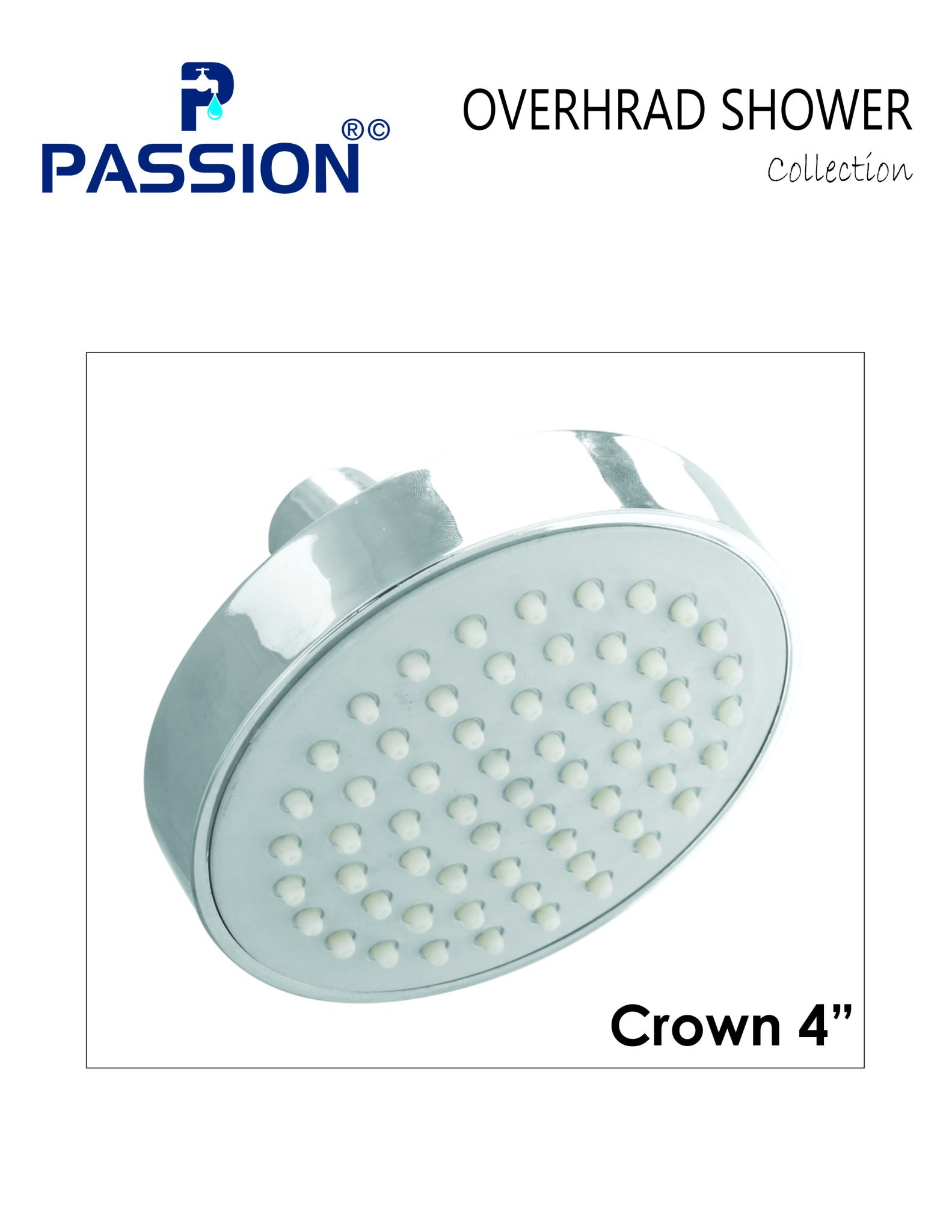 overhrad shower crown 4"