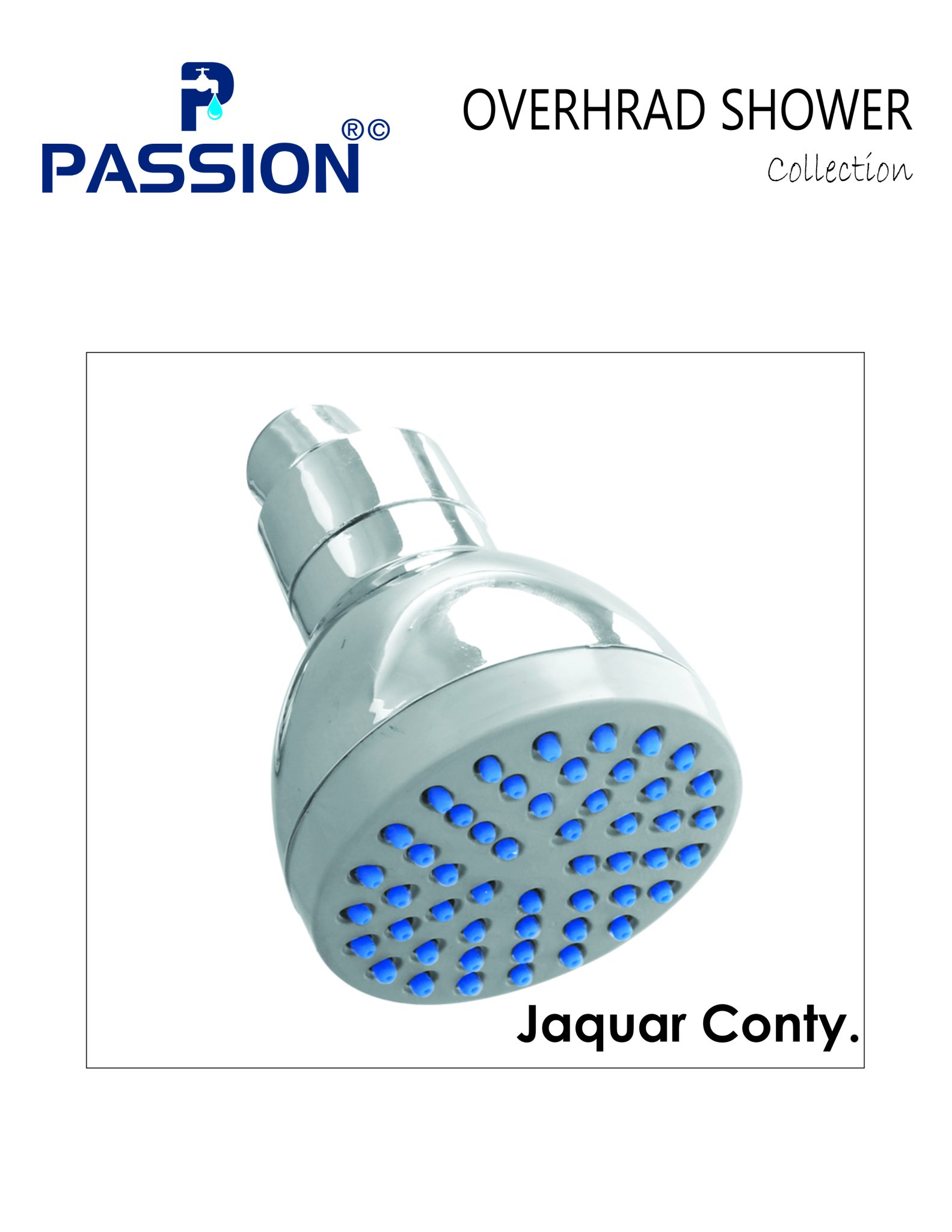 overhrad shower jaquar contly