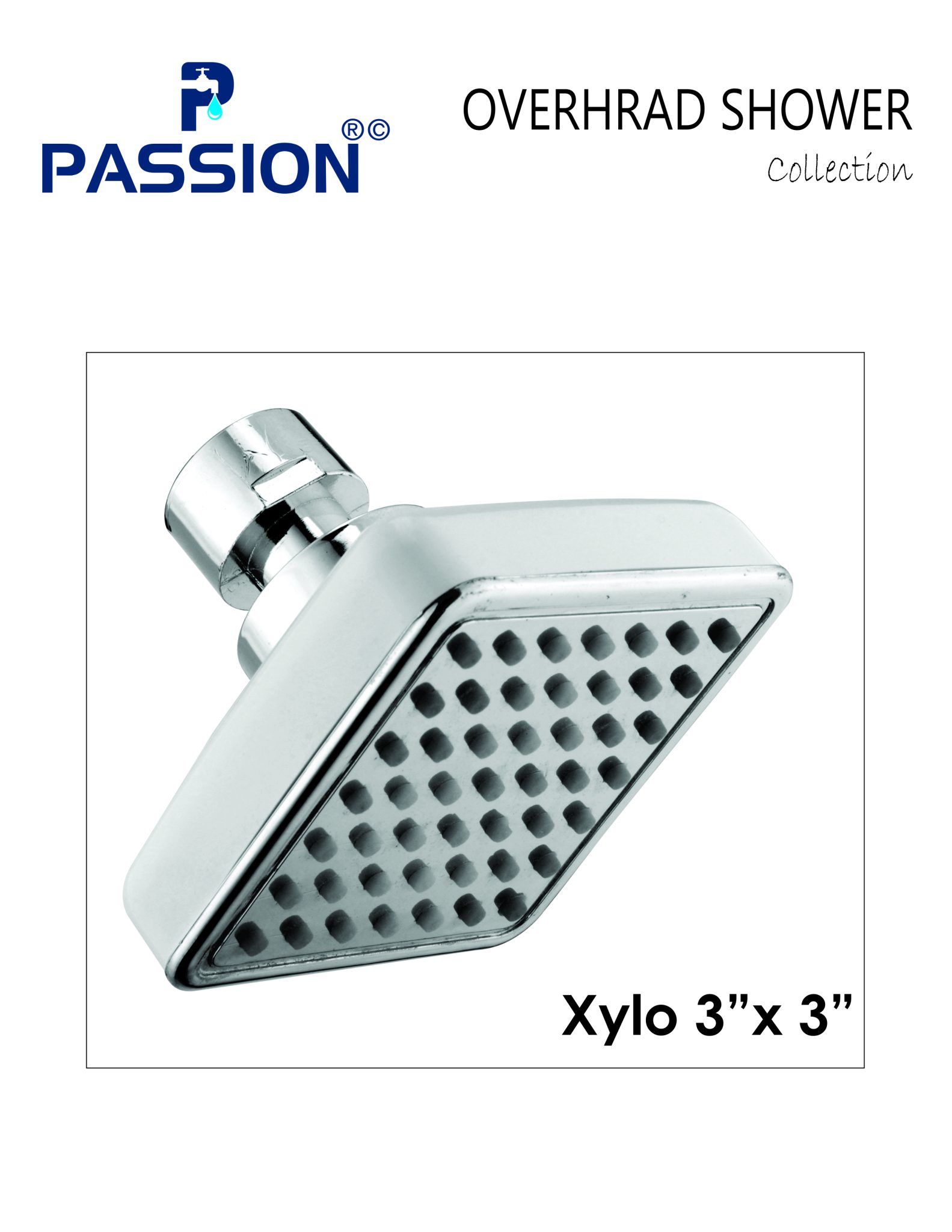 overhrad shower qubix3" *3"