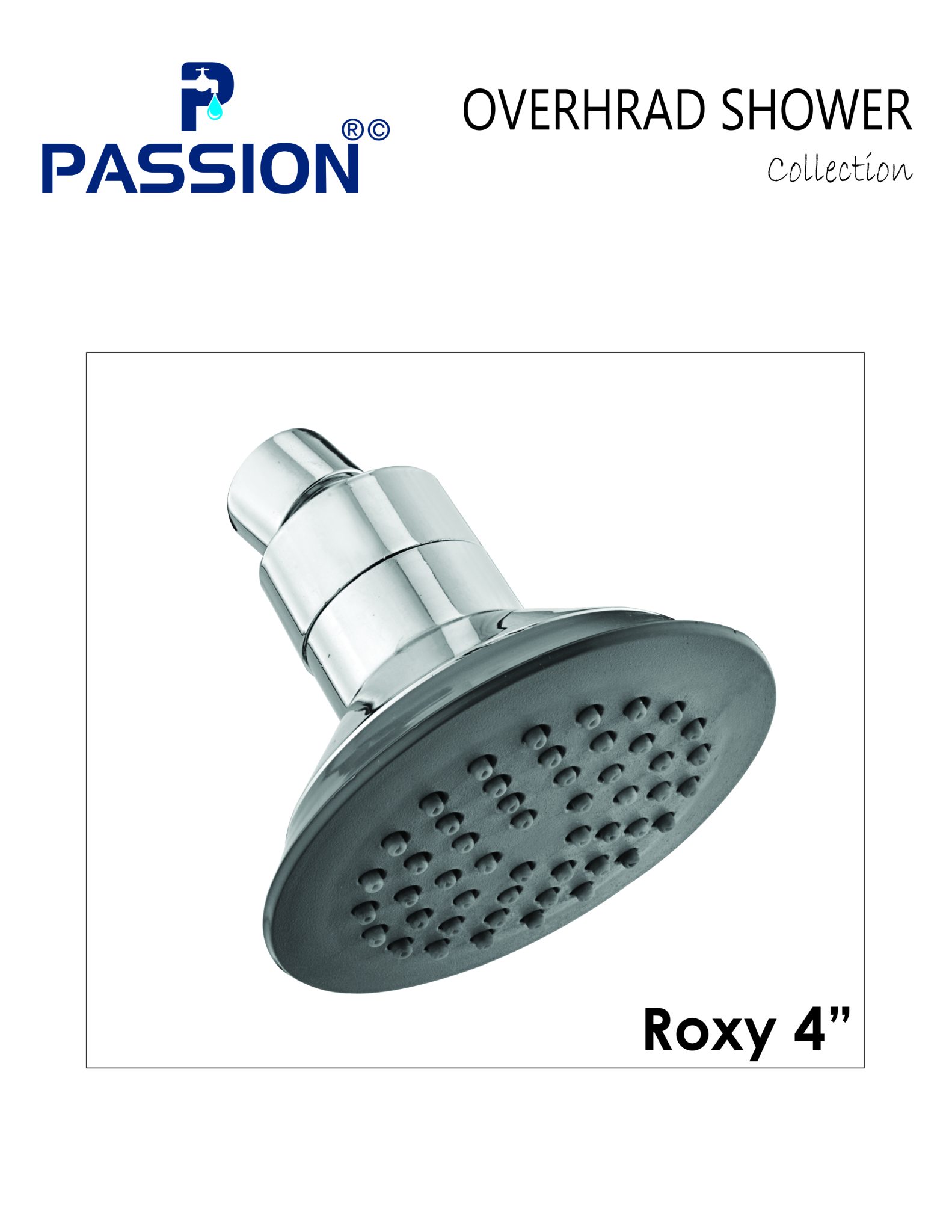 overhrad shower roxy 4"