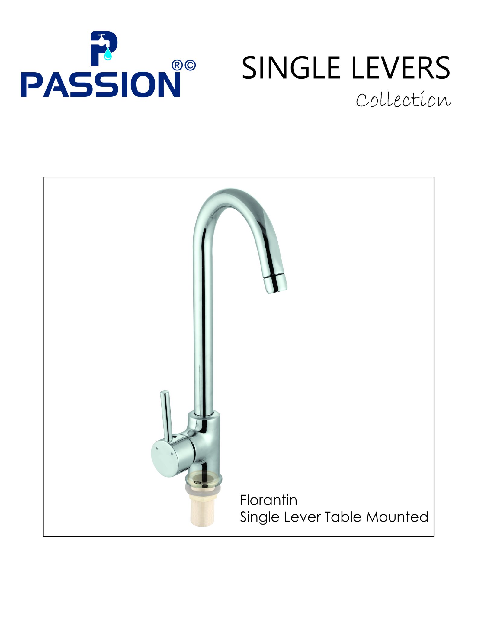 flontine single lever table mounted