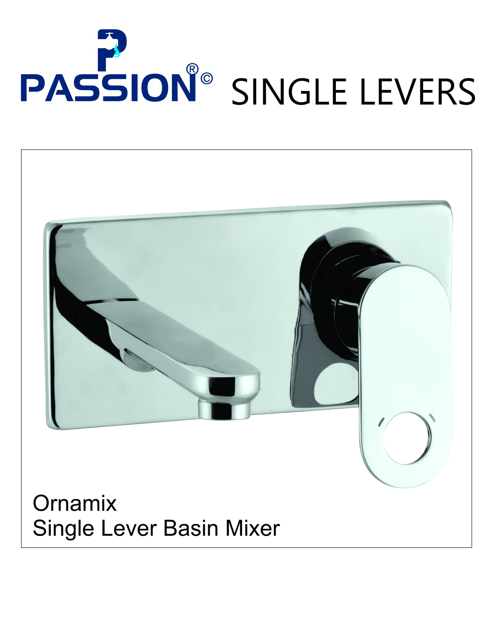 ornamix single lever basin mixer