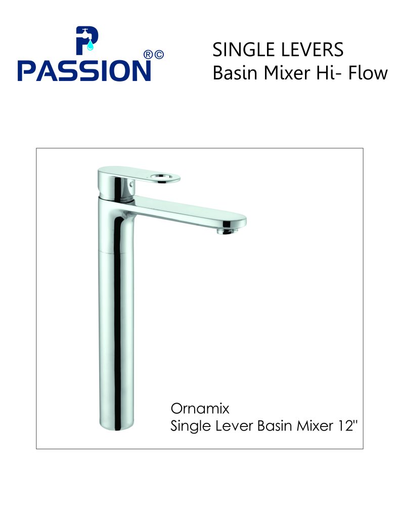 ornamox single lever basin mixer 1
