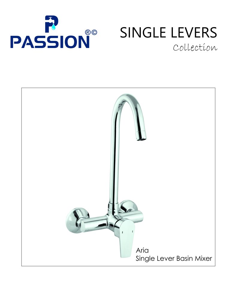 single lever basin mixer aria